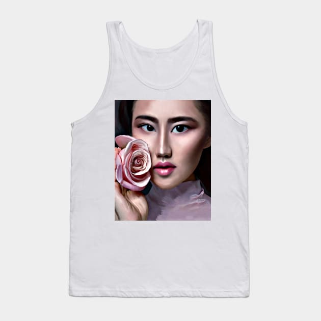 The girl with black eyes Tank Top by JeLoTall